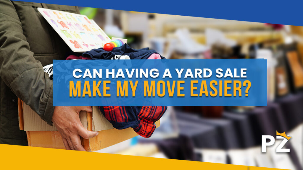Can having a yard sale make my move easier?